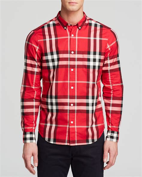 burberry london england button down shirts|Burberry button down shirt men.